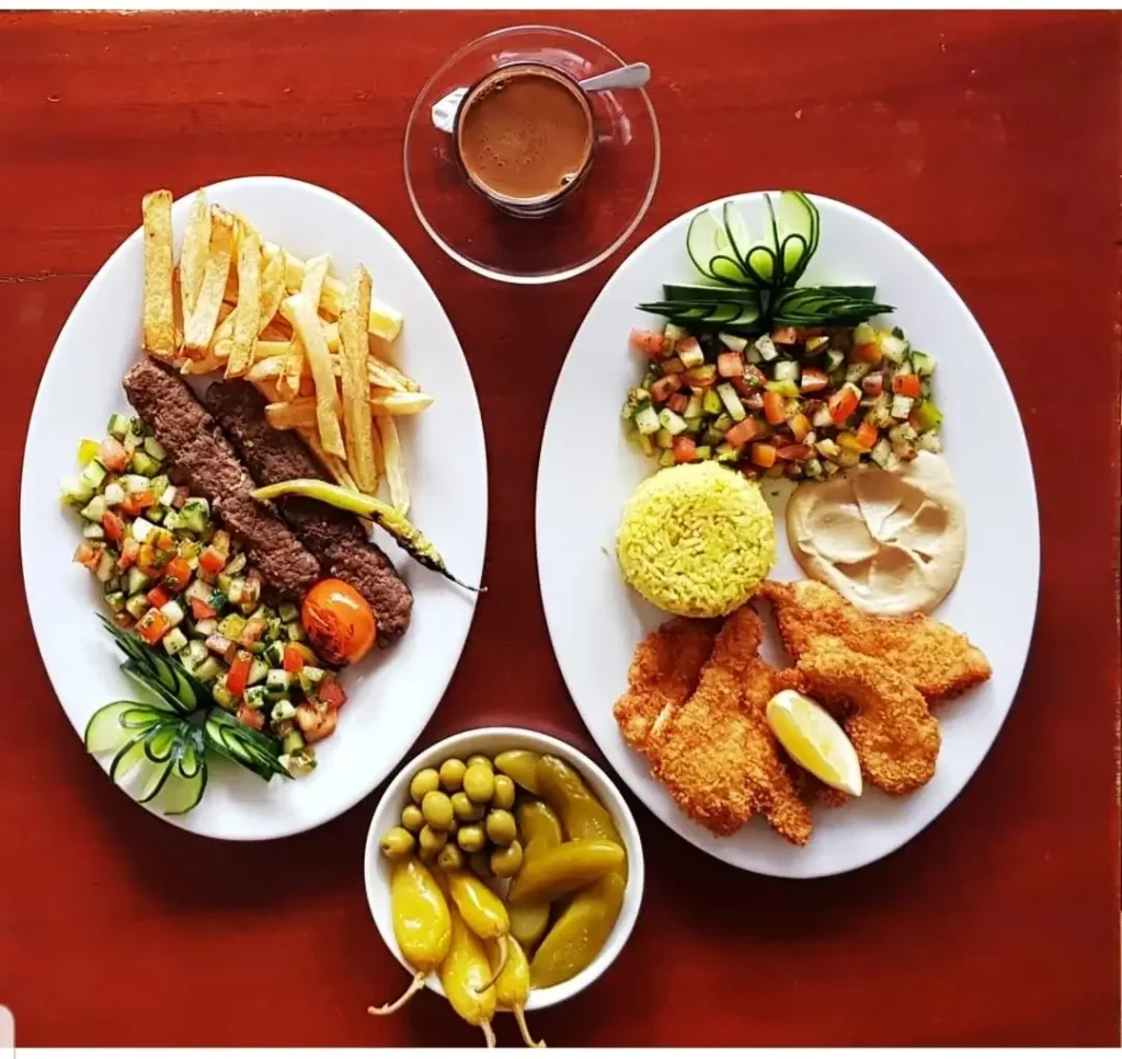 Benis Hummus Menu