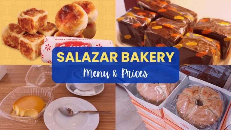 Salazar Bakery Philippines Menu Prices Updated 2024