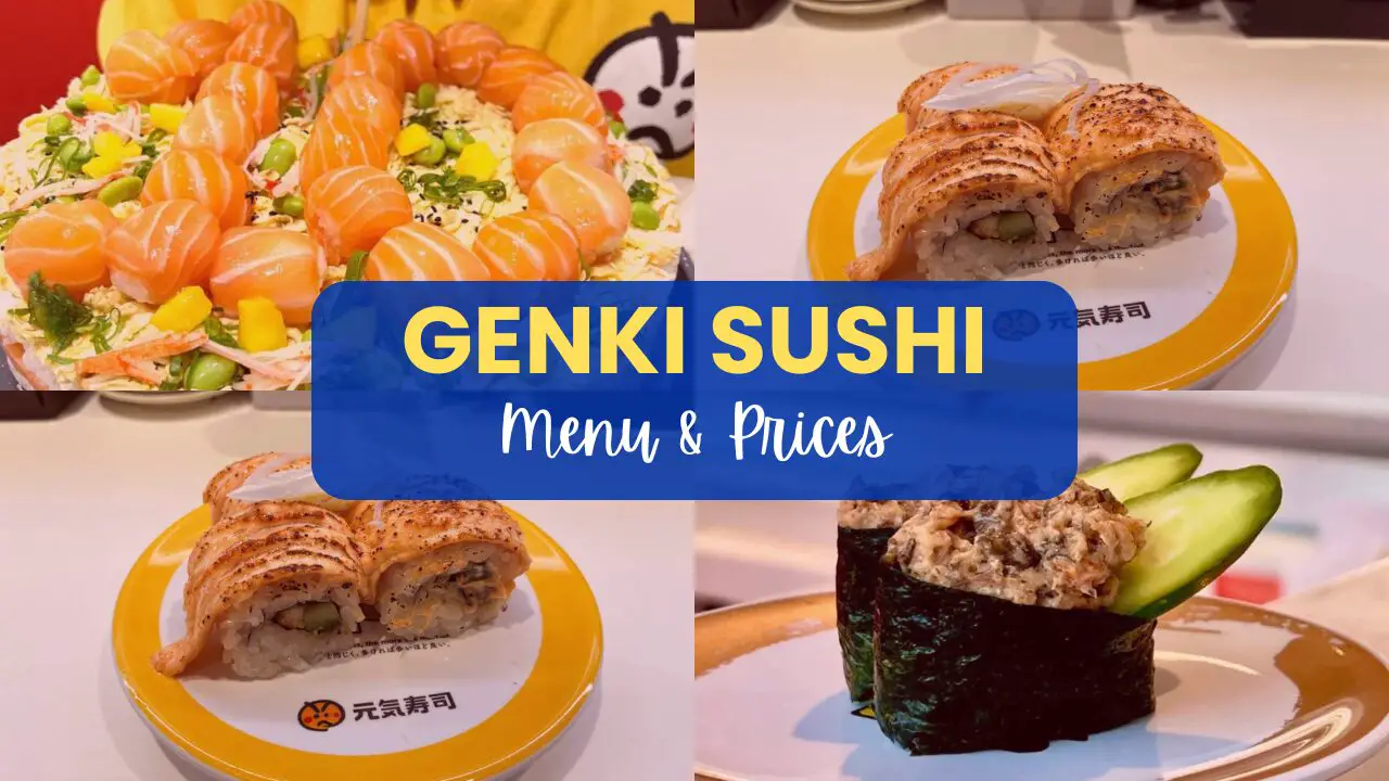 Genki Sushi Philippines Menu Prices Updated 2025