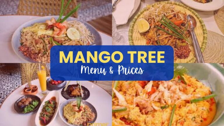 Mango Tree Philippines Menu Prices Updated 2024