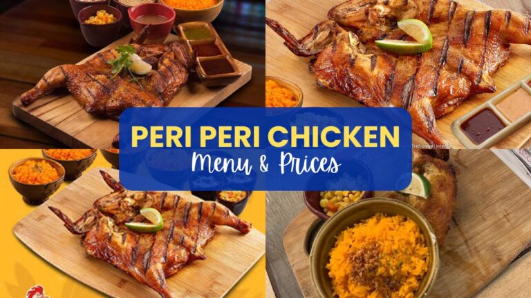 Peri Peri Chicken Philippines Menu Prices Updated 2024
