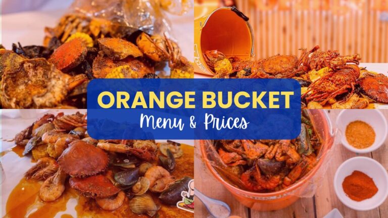 The Orange Bucket Philippines Menu Prices 2024