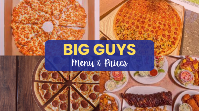 Big Guys Pizza Philippines Menu & Prices Updated 2024