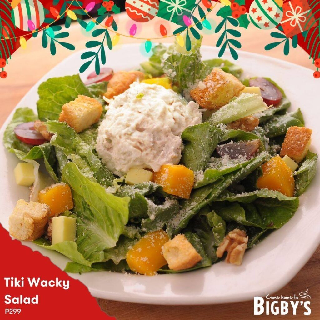 Bigby's Menu Salad Prices