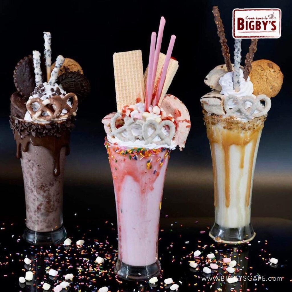 Bigbys Philippines Menu Milkshakes