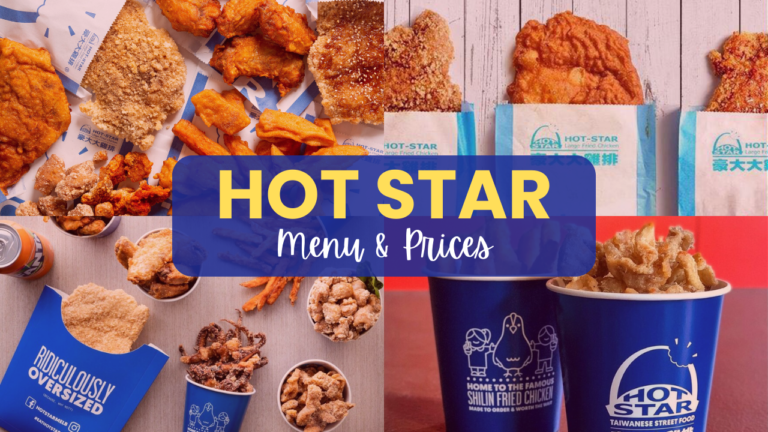 Hot Star Menu Philippines Updated Prices 2024