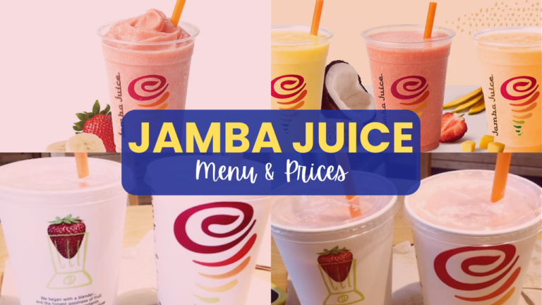 Jamba Juice Philippines Menu Prices Updated 2024