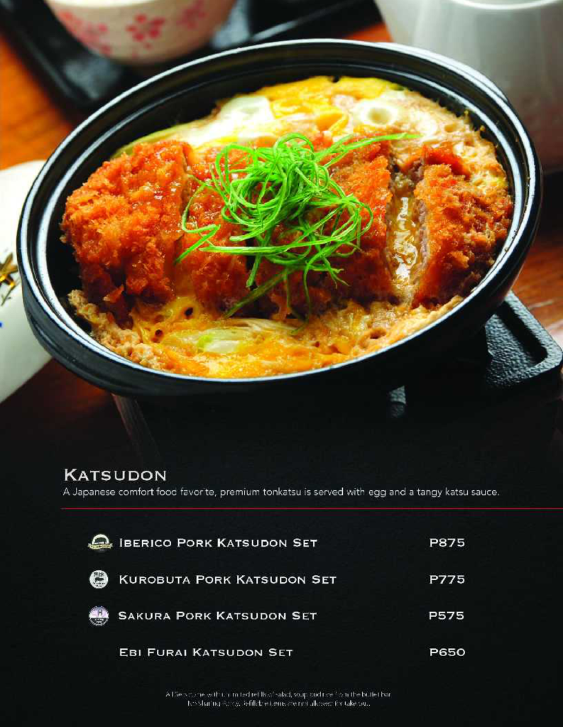 KATSU SORA KATSUDON PRICES