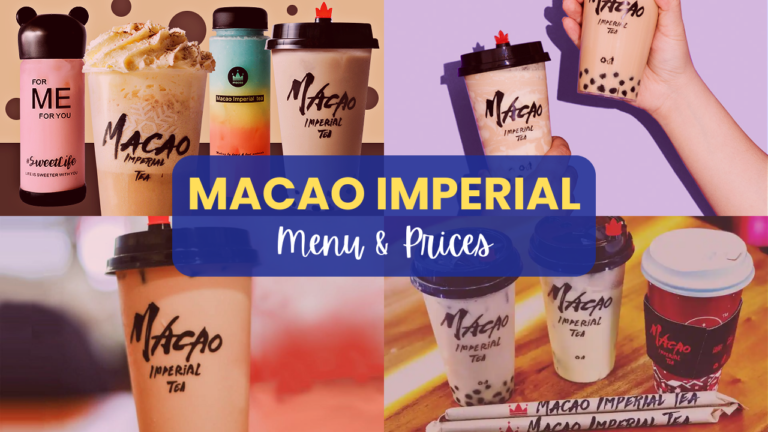 Macao Imperial Tea Philippines Menu Prices Updated 2024