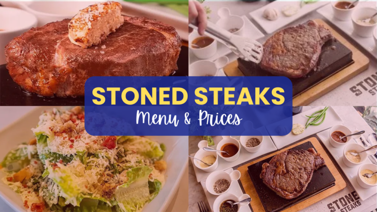 Stoned Steaks Philippines Menu & Prices Updated 2024