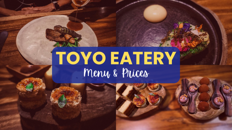 Toyo Eatery Menu Philippines Updated Prices 2024