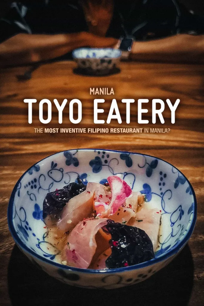 Toyo Eatery Philippines Menu