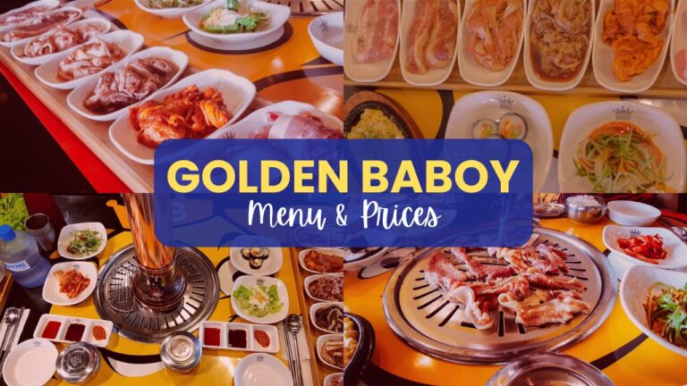 Golden Baboy Menu Philippines Prices Updated 2024