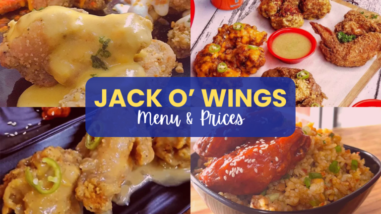 Jack O Wings Menu Philippines Prices Updated 2024