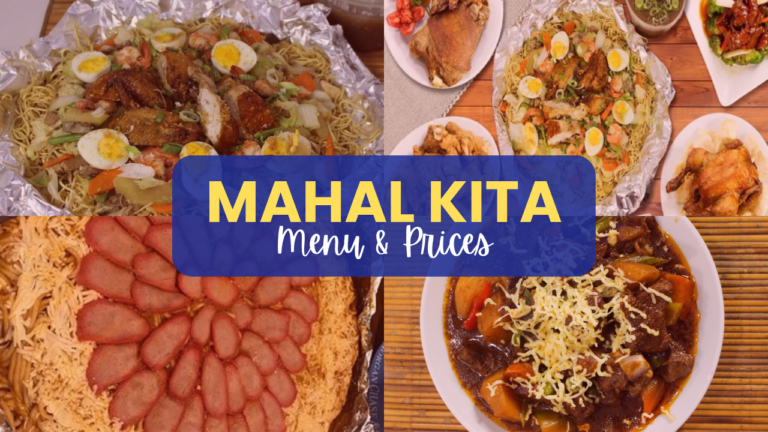 Mahal Kita Menu Philippines Prices Updated 2024