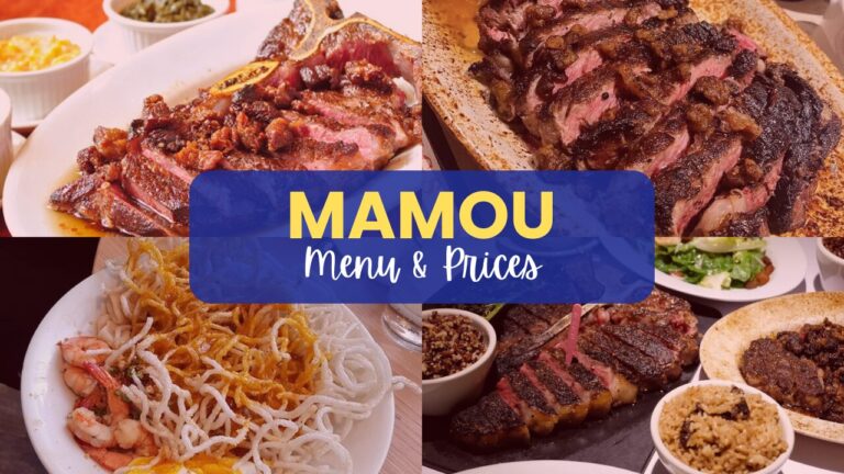Mamou Menu Philippines Prices Updated 2024