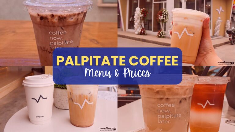 Palpitate Coffee Menu Philippines Prices Updated 2024