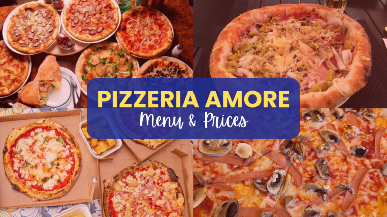 Pizzeria Amore Menu Philippines Prices Updated 2024