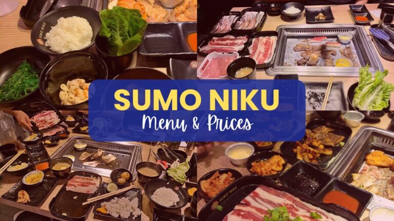 Sumo Niku Menu Philippines Prices Updated 2024