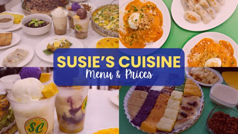 Susie’s Cuisine Menu Philippines Prices Updated 2024