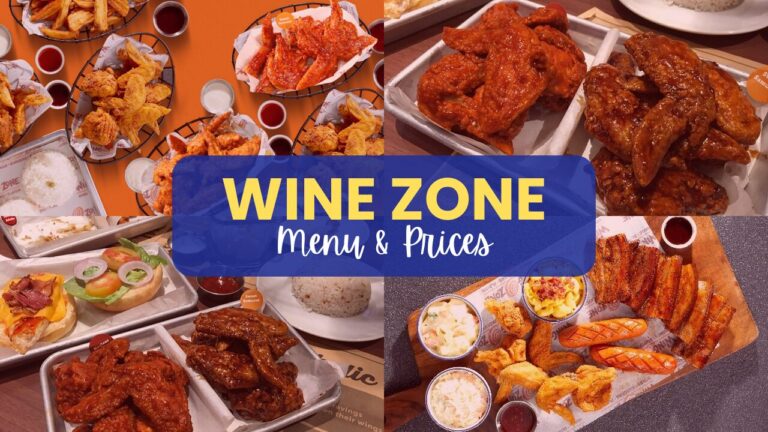 Wing Zone Menu Philippines Prices Updated 2024