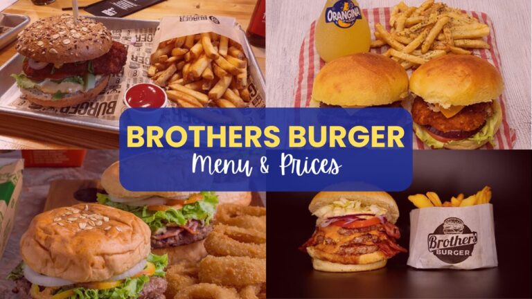Brothers Burger Menu Philippines Prices Updated 2024