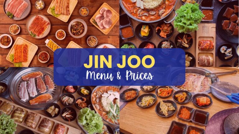 Jin Joo Menu Philippines Prices Updated 2024