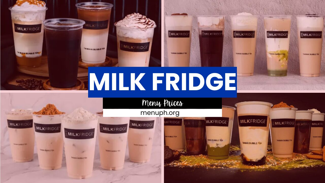 MILK FRIDGE MENU PHILIPPINES & UPDATED PRICES 2025