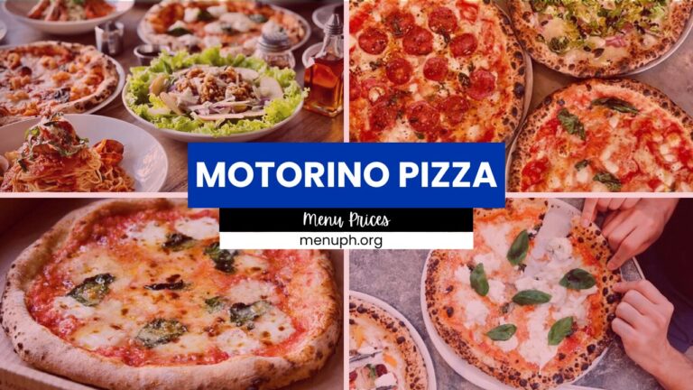 MOTORINO PIZZA MENU PHILIPPINES & UPDATED PRICES 2024