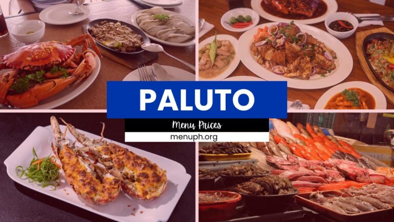 PALUTO MENU PHILIPPINES & UPDATED PRICES 2024