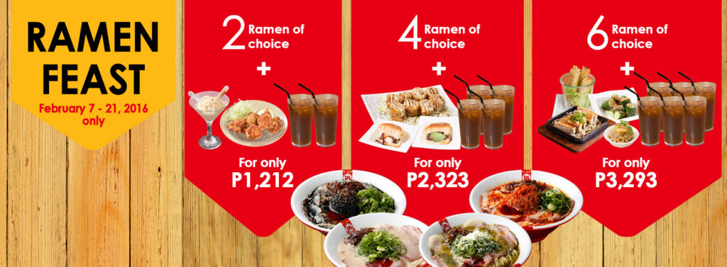 Ramen Nagi Philippines Menu