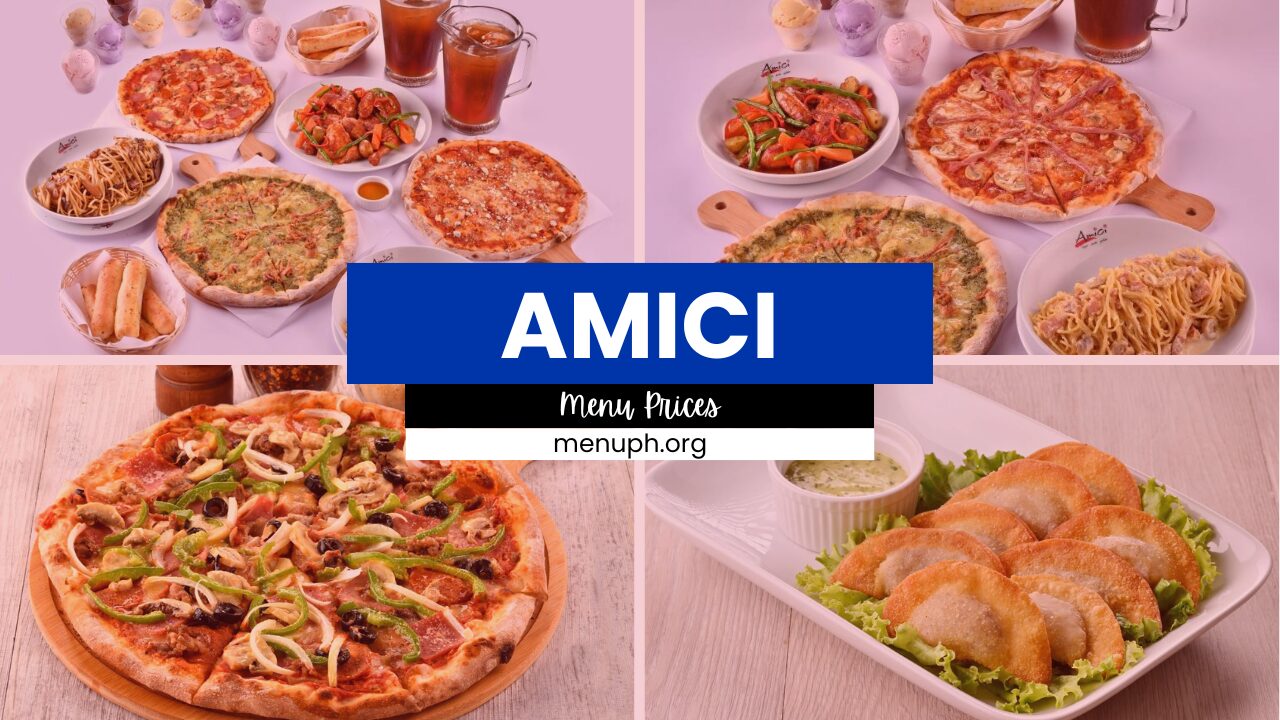 AMICI MENU PHILIPPINES & UPDATED PRICES 2025