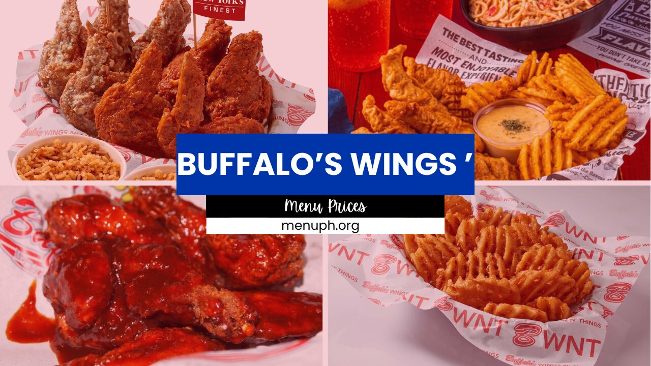 Buffalo Wings Menu Philippines at Kenneth Negron blog