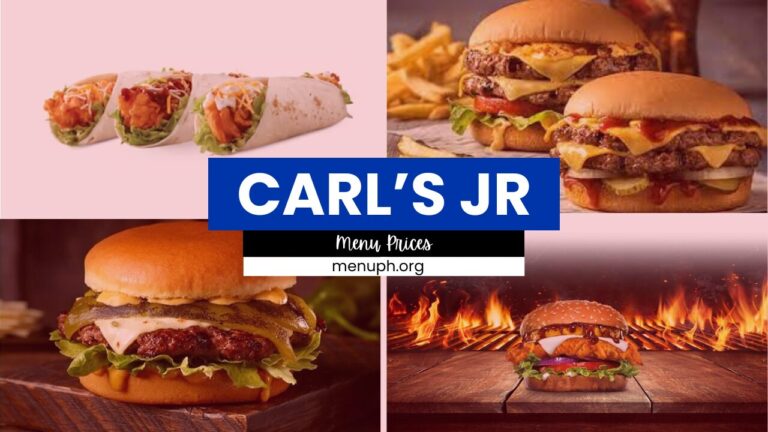 CARL’S JR MENU PHILIPPINES & UPDATED PRICES 2024