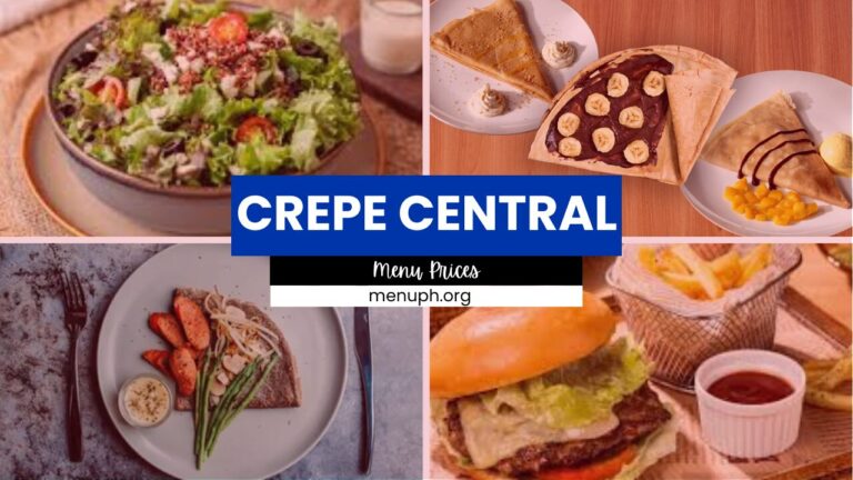 Crepe Central Menu Philippines Prices