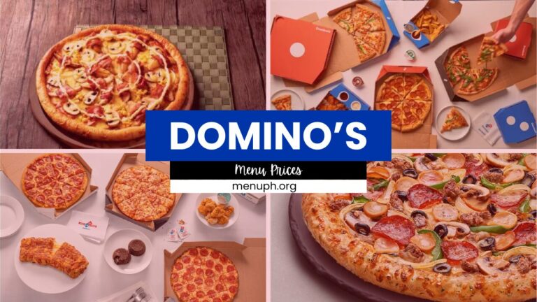 DOMINO’S PIZZA MENU PHILIPPINES & UPDATED PRICES 2024