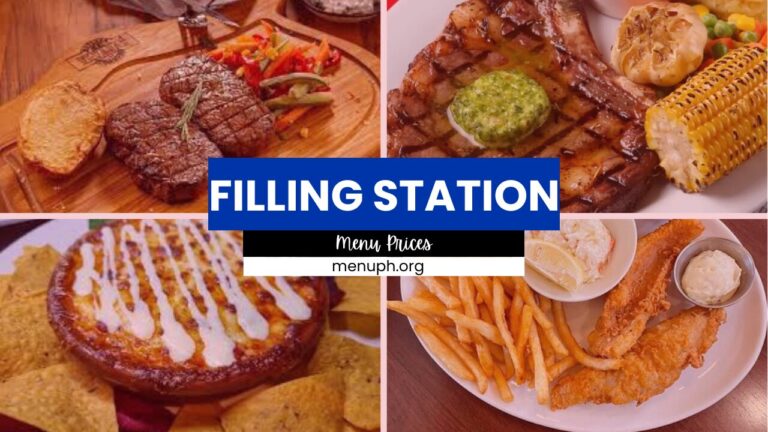 FILING STATION MENU PHILIPPINES & UPDATED PRICES 2024