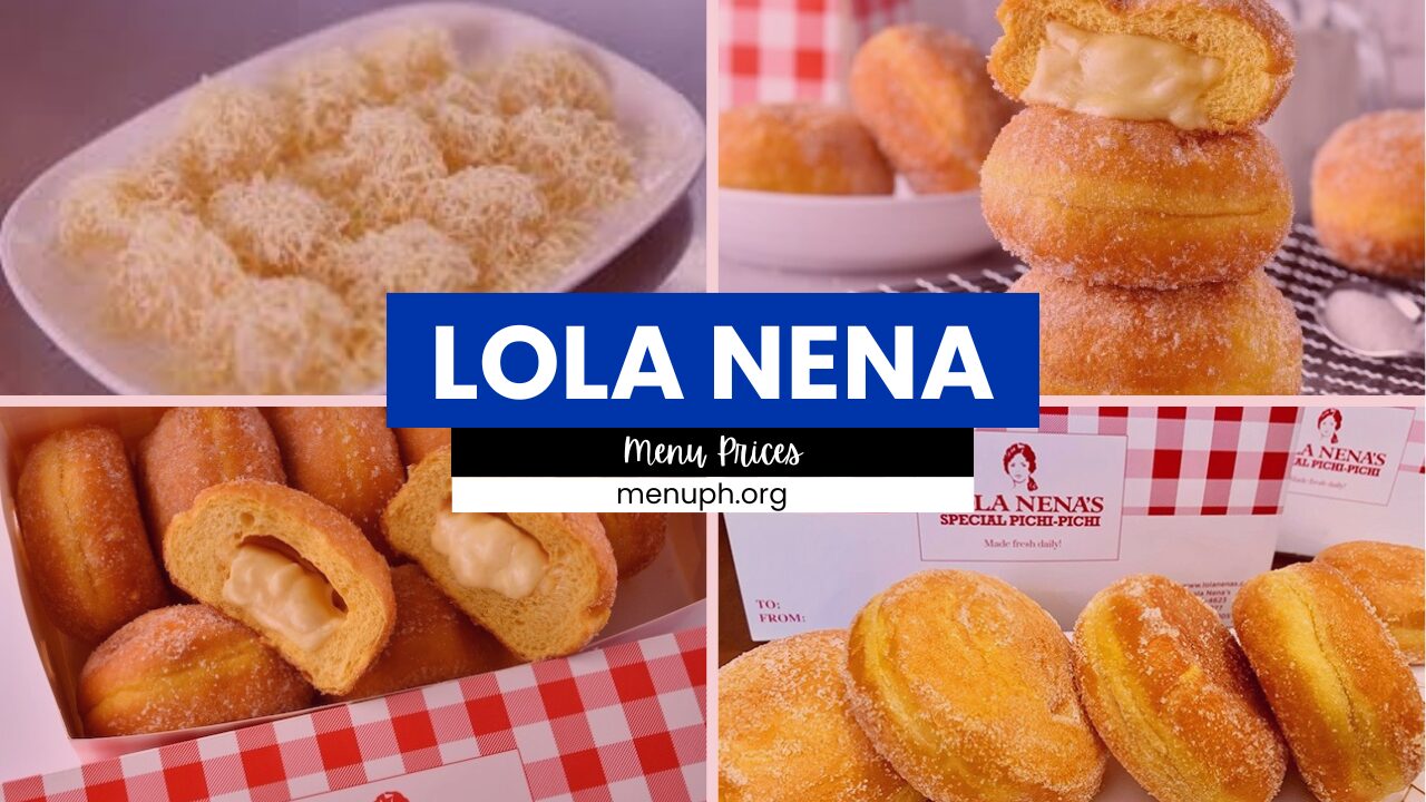 LOLA NENA MENU PHILIPPINES & UPDATED PRICES 2025