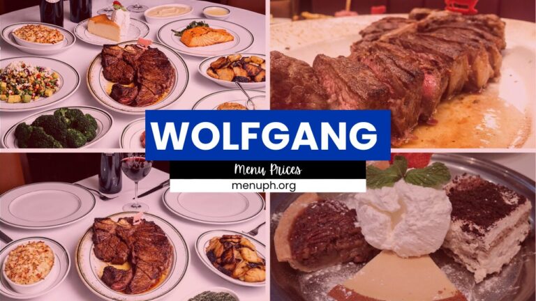 Wolfgang Steakhouse Menu Philippines Prices