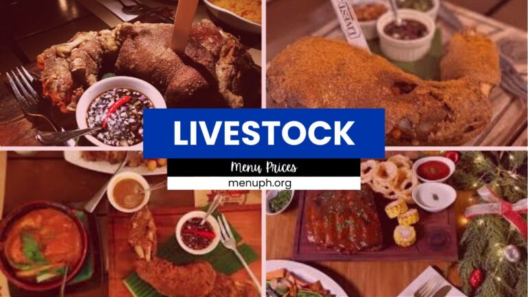 Livestock Menu Philippines Prices