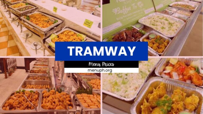 Tramway Menu Philippines Prices