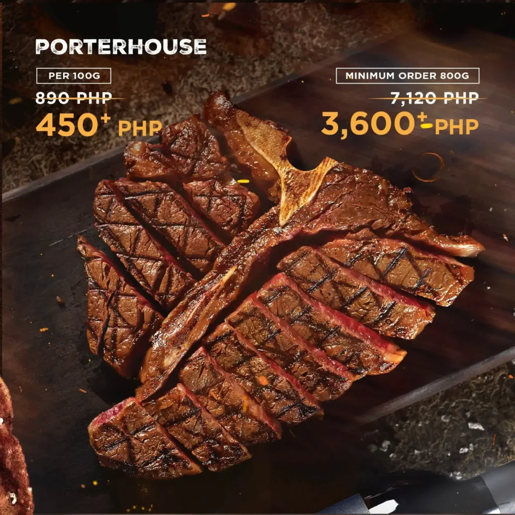 El Gaucho Stake Menu