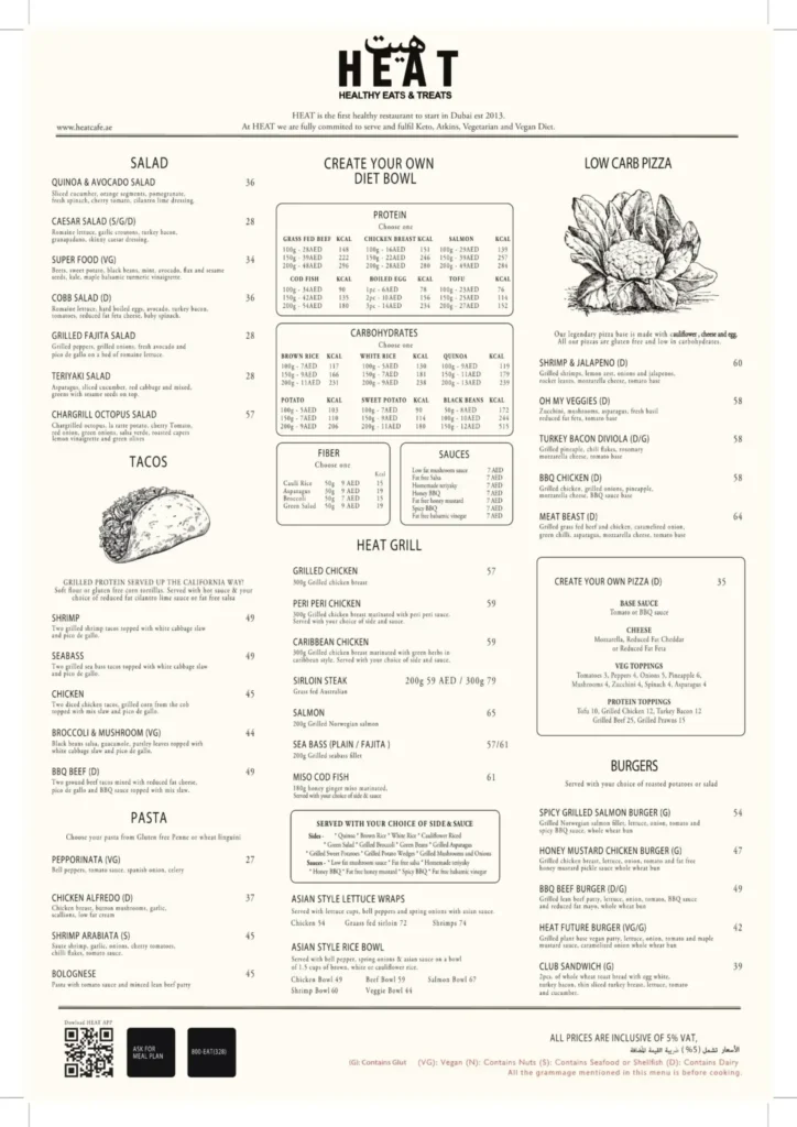Heat Menu Philippines