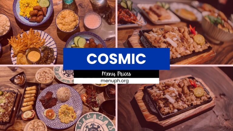 Cosmic Menu Philippines