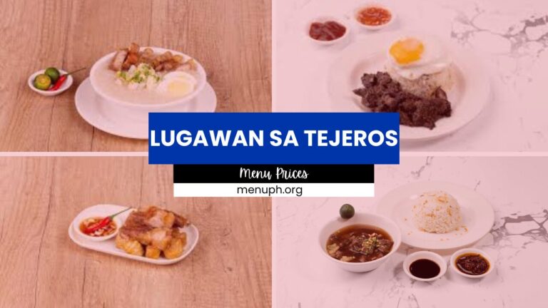 Lugawan Sa Tejeros Philippines Menu